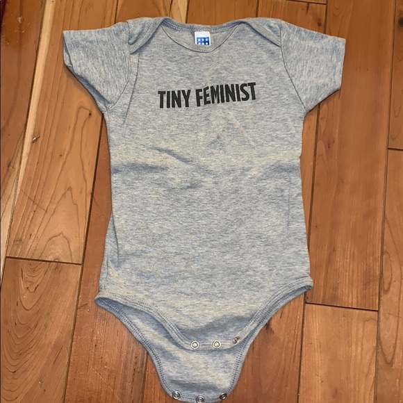 Royal Apparel Other - EUC Tiny Feminist Onesie Royal Apparel Other - EUC Tiny Feminist Onesie